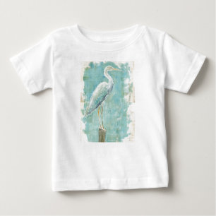 Tropischer Reiher der Vogel-  noch Baby T-shirt