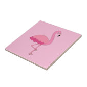 Tropischer Rosa Flamingo   Fliese (Seite)