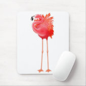 Tropischer rosa Flamingo Mousepad (Mit Mouse)