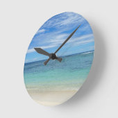 tropischer runde wanduhr (Winkel)