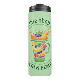 Tropischer Saft-Mix & Smoothie Saft Shop Thermosbecher