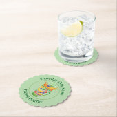 Tropischer Saftmix & Smoothie Saft Shop Untersetzer (Vor Ort)
