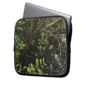 Tropischer Salzteich Laptopschutzhülle (Vorderseite Links)