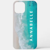 Tropischer Sand Strand Ozean Grad Klasse der Case-Mate iPhone Hülle (Rückseite)