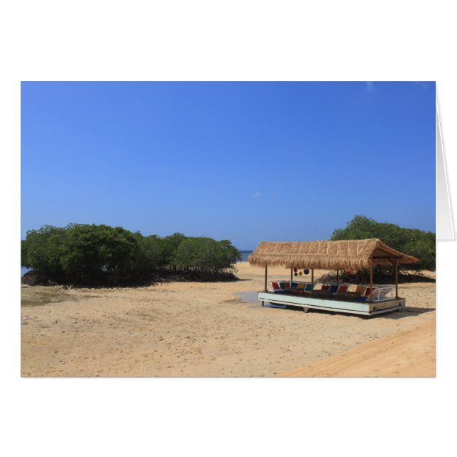 Tropischer Sandstrand (Vorderseite (Horizontal))