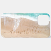 Tropischer Sandstrand Meeresmeditation personalisi Case-Mate iPhone Hülle (Rückseite / Rechts)