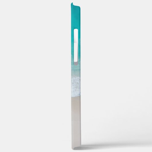 Tropischer Sandstrand Ozean das Abenteuer beginnt Case-Mate iPhone Hülle (Rückseite / Links)