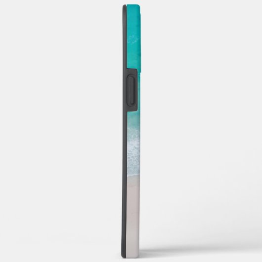 Tropischer Sandstrand Ozean das Abenteuer beginnt Case-Mate iPhone Hülle (Rückseite / Rechts)