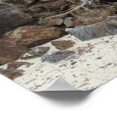 Tropischer Sandstrand Poster (Ecke)