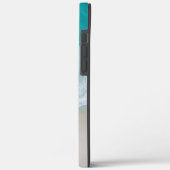 Tropischer Sandstrand Sonnige Wellen modern Case-Mate iPhone Hülle (Rückseite / Links)