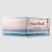 Tropischer Sandstrand und Hochzeiten von Muscheln Gästebuch (Voll)