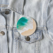 Tropischer Sandstrand - Wellen - Drohnenansicht Button (Beispiel)