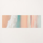 Tropischer Sandstrand Yogamatte (Rückseite (Horizontal))