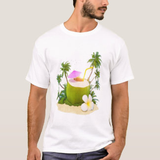 Tropischer Schluck, Instant-Urlaub T-Shirt