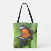 Tropischer Schmetterlingsbeutel Tasche (Rückseite)
