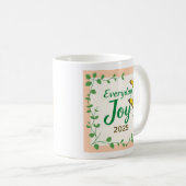 Tropischer Schnappschuss-Glanz Kaffeetasse (VorderseiteRechts)