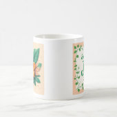 Tropischer Schnappschuss-Glanz Kaffeetasse (Mittel)