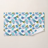 Tropischer Schwanz Hummingbirds Badhandtuch Set (Handtuch)