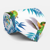 Tropischer Schwanz Hummingbirds Krawatte (Gerollt)