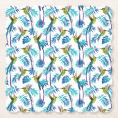 Tropischer Schwanz Hummingbirds Untersetzer (Vorderseite)