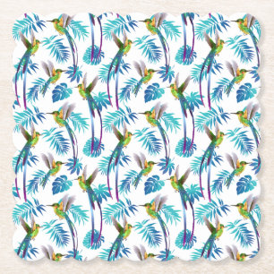 Tropischer Schwanz Hummingbirds Untersetzer