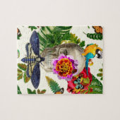 Tropischer Skull Puzzle (Horizontal)