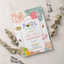 Tropischer Sommer Ananas Strand Geburtstag