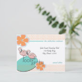 Tropischer Sommer Einladung (Stehend Vorderseite)