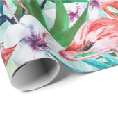 Tropischer Sommer Geschenkpapier (Rolleneckpunkt)