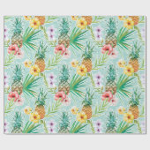 Tropischer Sommer Geschenkpapier (Flach)