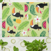 Tropischer Sommer Geschirrtuch (Gefaltet)