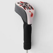 Tropischer Sommer Hibiskus Golf Headcover (angewinkelt)