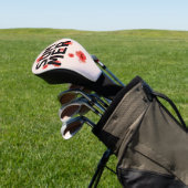 Tropischer Sommer Hibiskus Golf Headcover (In SItu)