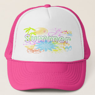 Tropischer Sommer-Hut Truckerkappe