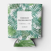 Tropischer Sommer-Junggeselinnen-Abschied kann küh Dosenkühler (Vorderseite)