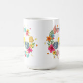 Tropischer Sommer Kaffeetasse | Süße Teetasse (Mittel)
