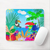 Tropischer Sommer Mousepad (Mit Mouse)