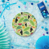 Tropischer Sommer Pappteller (Party)