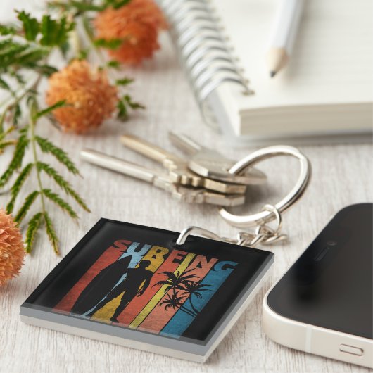 TROPISCHER SOMMER SCHLÜSSELANHÄNGER (Vorderseite rechts)