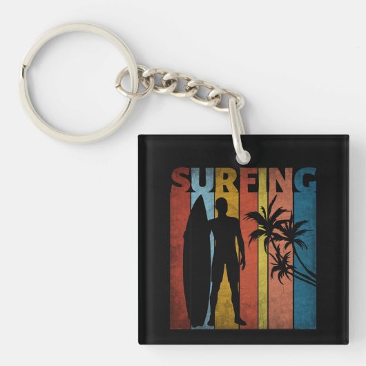 TROPISCHER SOMMER SCHLÜSSELANHÄNGER (Vorderseite)