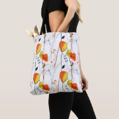 Tropischer Sommer | Schöne gelbe Blumen Design Tasche (Von Nahem)