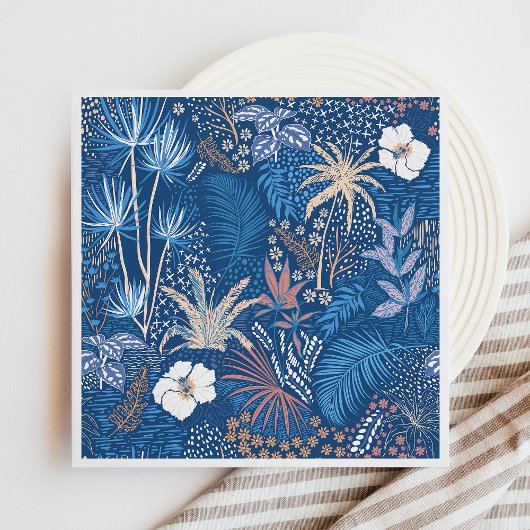 Tropischer Sommer Serviette