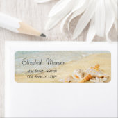 Tropischer Sommer Strand, Sand, Seashells (Insitu)