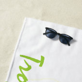 Tropischer Sommer Strandtuch (Beispiel)