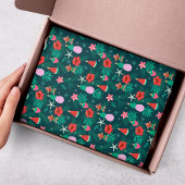 Tropischer Sommer Weihnachtsfeiertage im Sommer Seidenpapier