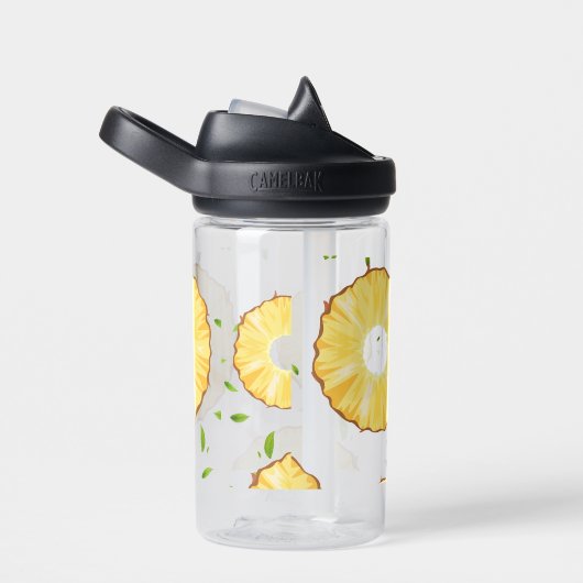 TROPISCHER SOMMERFRÜCHTE Ananas Slice trendy Patt Trinkflasche (rechts)