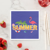 Tropischer Sommerspass Serviette (Beispiel)