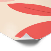 Tropischer Songbird im Paradies Poster (Ecke)