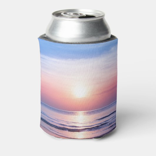 Tropischer Sonnenaufgang: Meer, Himmel, Ruhe Dosenkühler (Kanne Rückseite)