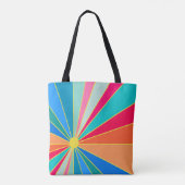 Tropischer Sonnenaufgang Tasche (Rückseite)